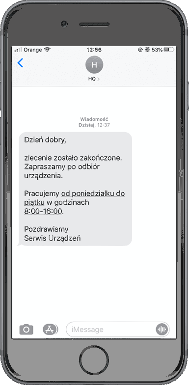 CRM zintegrowany z SMSAPI